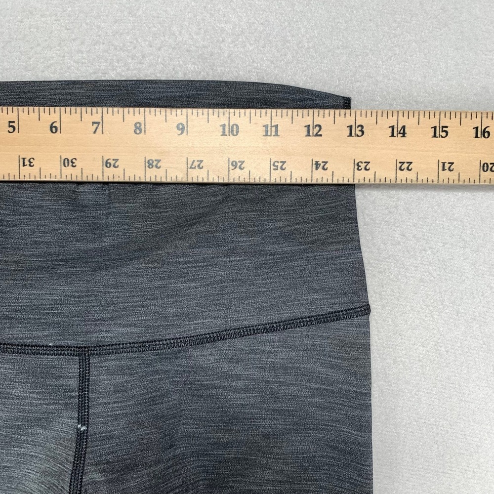 Lululemon Wunder Under High Rise Leggings Womens 8 Gray Full Length Gym Yoga - Picture 6 of 10